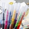 10Pack 05mm Needle Tip Black Ink Gel Pen Set Smooth Kawaii Stationery Pens For School Office 4