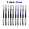 10Pack 05mm Needle Tip Black Ink Gel Pen Set Smooth Kawaii Stationery Pens For School Office 9