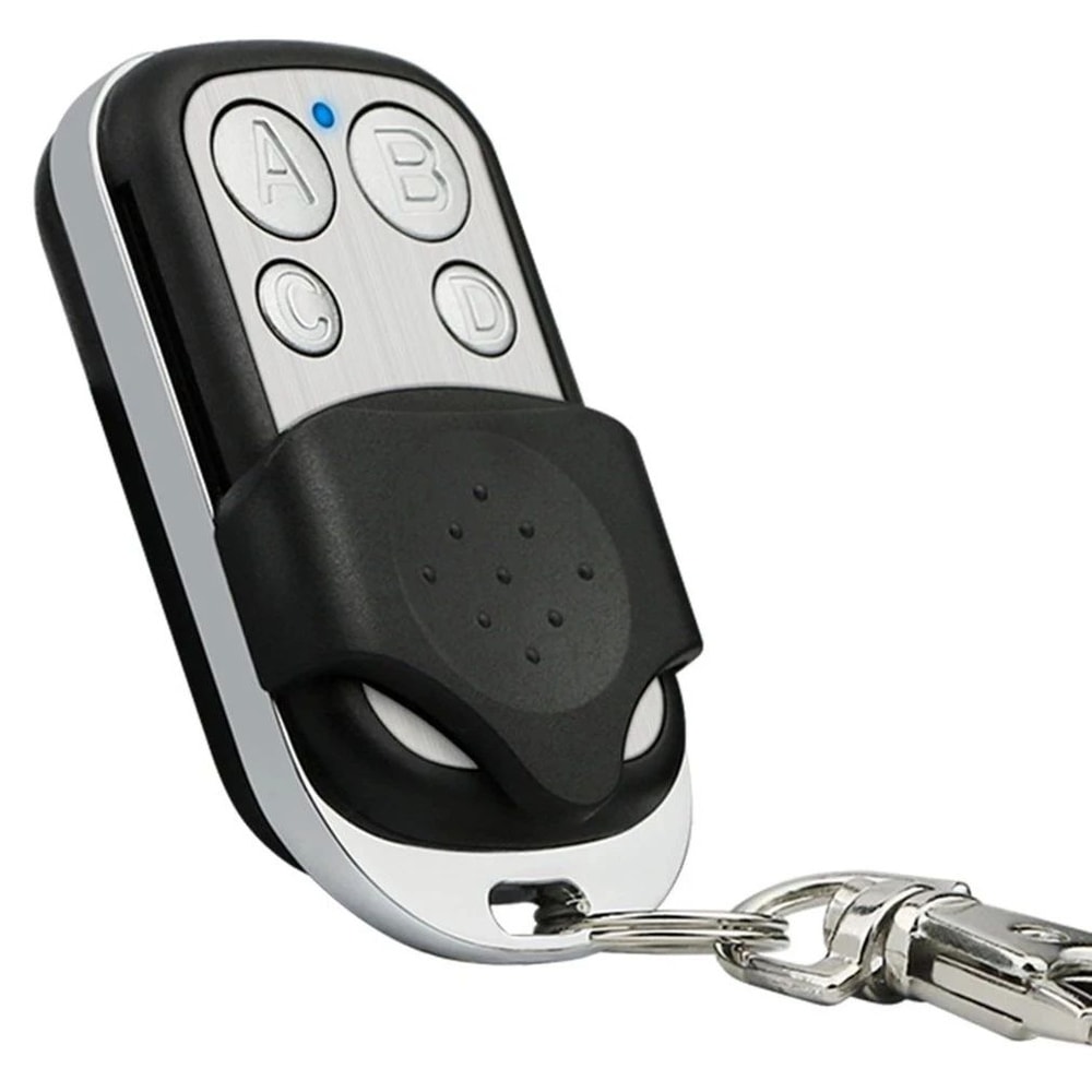 433MHz Universal Cloning Remote Key Fob 4Button Remote Control Duplicator For Garage Doors Gates 6