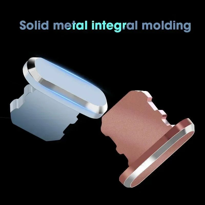 Metal Lightning Port Dust Plug For IPhone Charging Port Protector Against Lint Debris 1