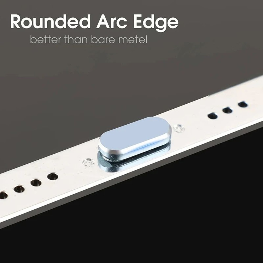 Metal Lightning Port Dust Plug For IPhone Charging Port Protector Against Lint Debris 4