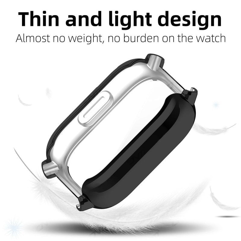 Redmi Watch 5 TPU Protective Case With Screen Protector FullCover Bumper For Watch 5 Lite Active 3