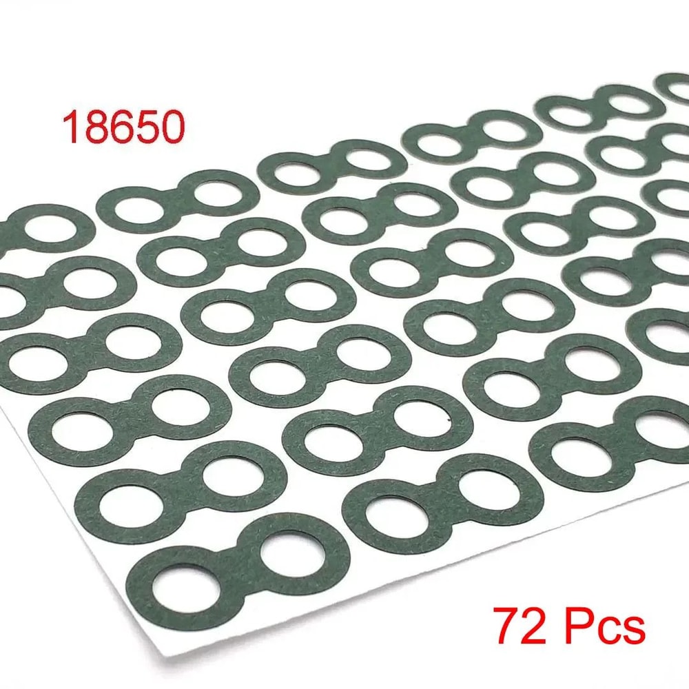 SelfAdhesive Battery Insulation Gasket Pads For 186502170026650 Cells Barley Paper Safety Insulato 2