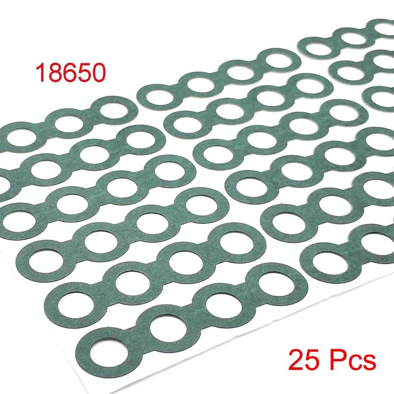 SelfAdhesive Battery Insulation Gasket Pads For 186502170026650 Cells Barley Paper Safety Insulato 4