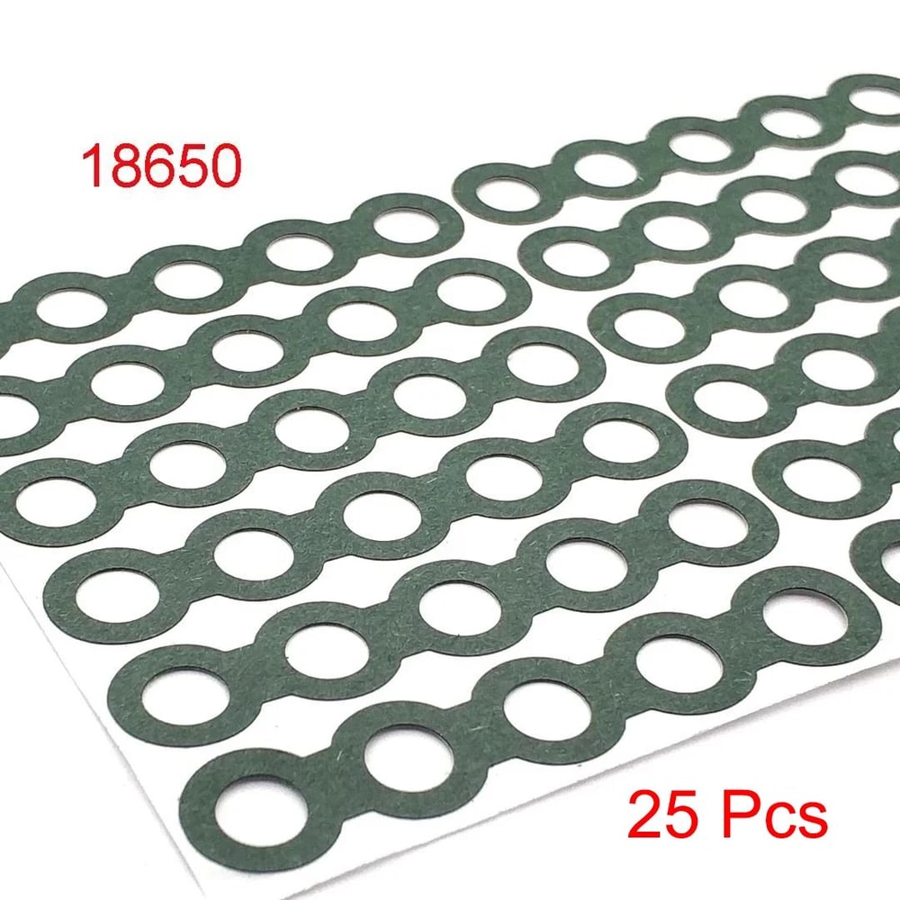 SelfAdhesive Battery Insulation Gasket Pads For 186502170026650 Cells Barley Paper Safety Insulato 5