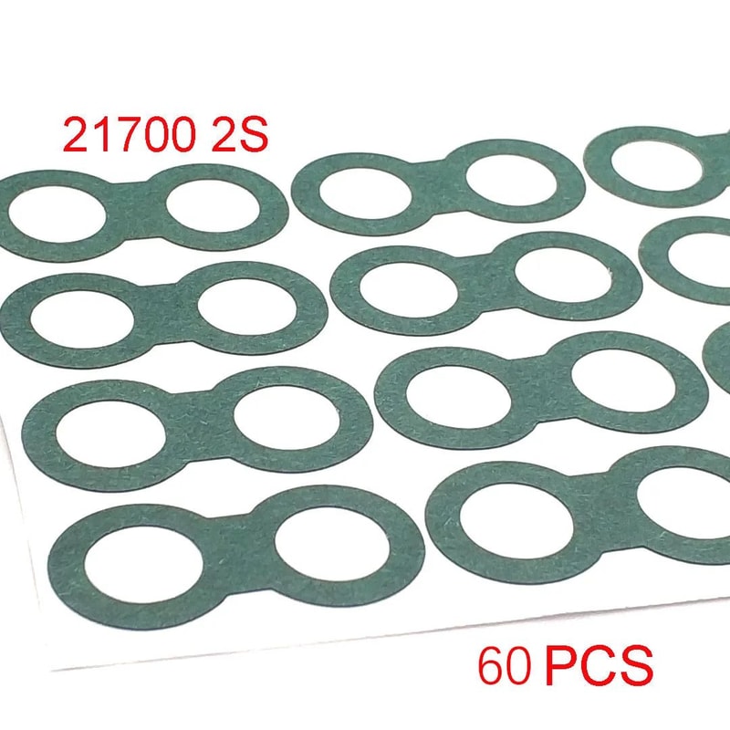 SelfAdhesive Battery Insulation Gasket Pads For 186502170026650 Cells Barley Paper Safety Insulato 10