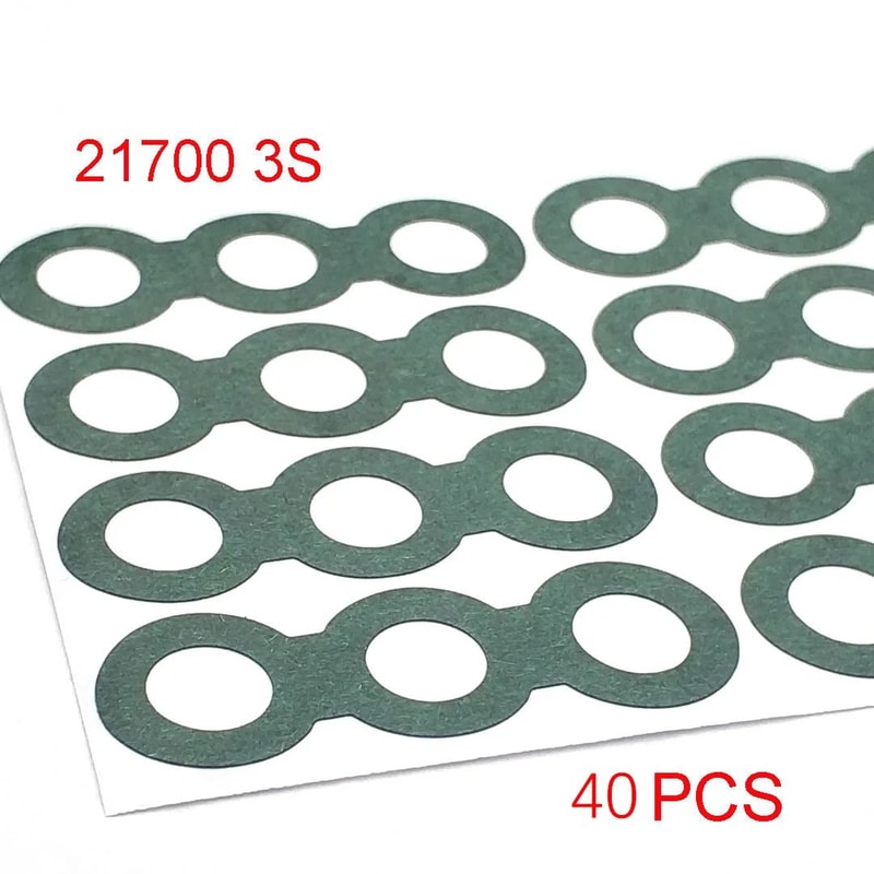 SelfAdhesive Battery Insulation Gasket Pads For 186502170026650 Cells Barley Paper Safety Insulato 11