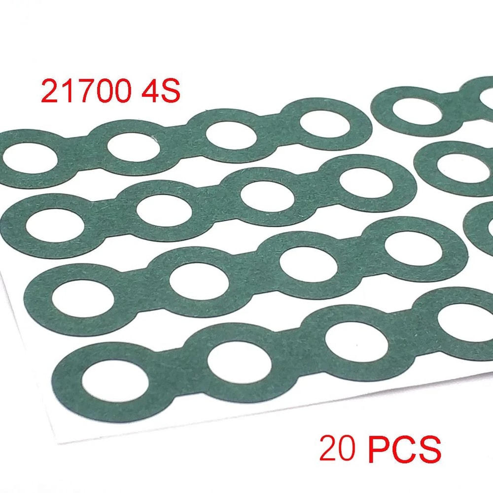SelfAdhesive Battery Insulation Gasket Pads For 186502170026650 Cells Barley Paper Safety Insulato 12