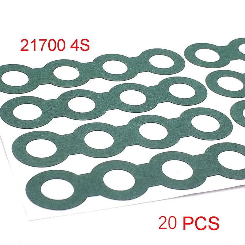SelfAdhesive Battery Insulation Gasket Pads For 186502170026650 Cells Barley Paper Safety Insulato 12