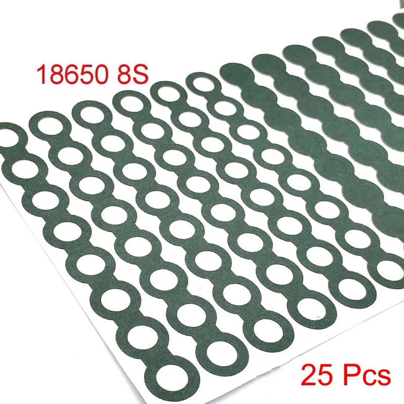 SelfAdhesive Battery Insulation Gasket Pads For 186502170026650 Cells Barley Paper Safety Insulato 8