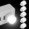 Mini USB Night Light Warm White LED PlugIn Reading Light For Laptop Power Bank Charger 2