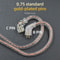 KZ 784Core Mixed Copper Upgrade Cable 075mm 2Pin IEM Replacement Wire For Clearer Richer Sound 2