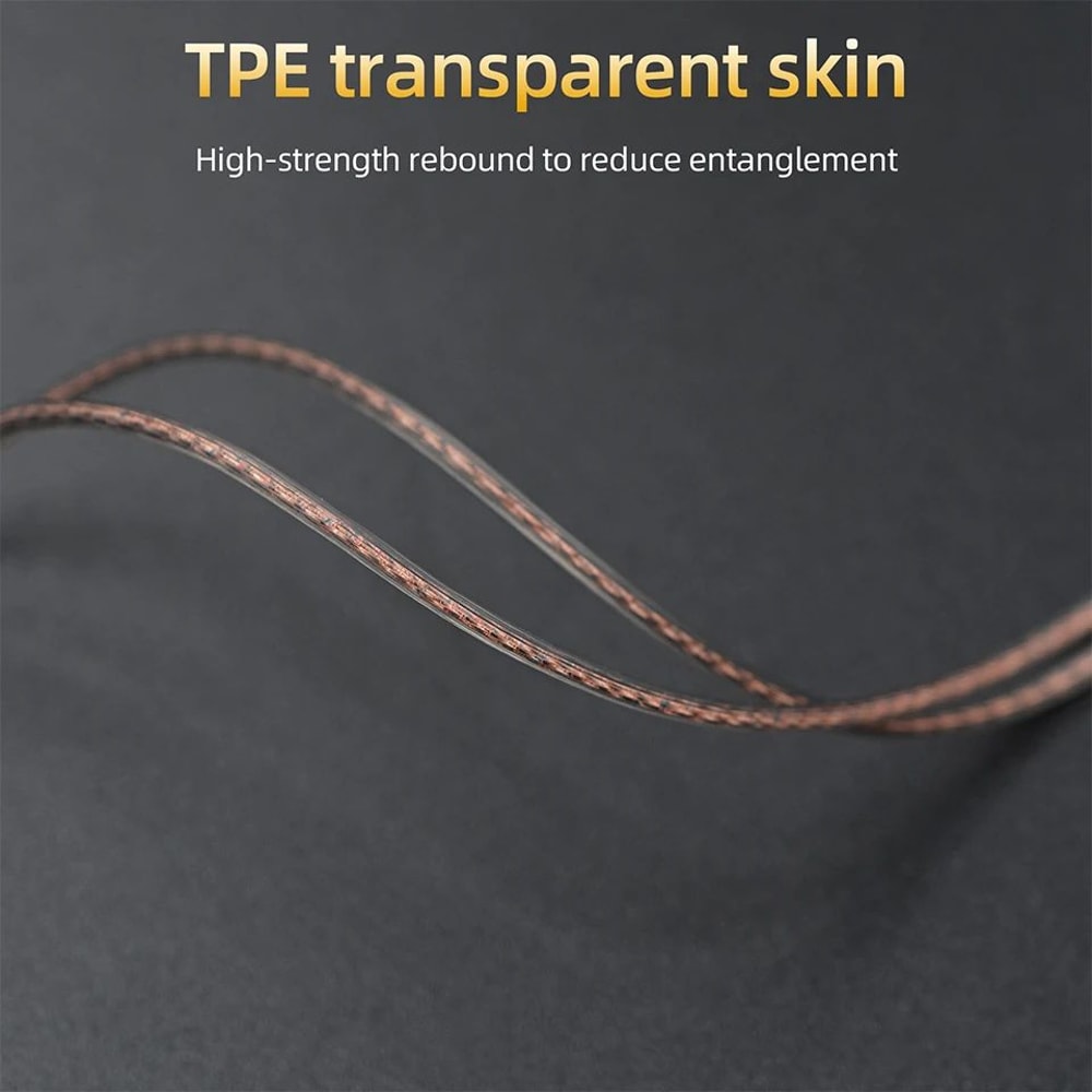 KZ 784Core Mixed Copper Upgrade Cable 075mm 2Pin IEM Replacement Wire For Clearer Richer Sound 5