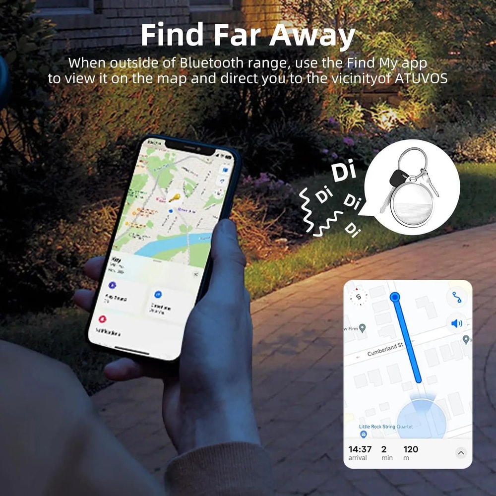Find My Smart Bluetooth Tracker Tag AntiLost Key Finder Luggage Tracker For Keys Pets Bags 1