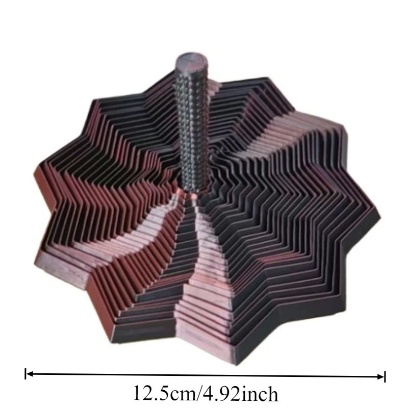 Expanded Sensory Fidget Star Spinner 3D Printed Fidget Toy With EasyGrip Handles For Stress Relief 7