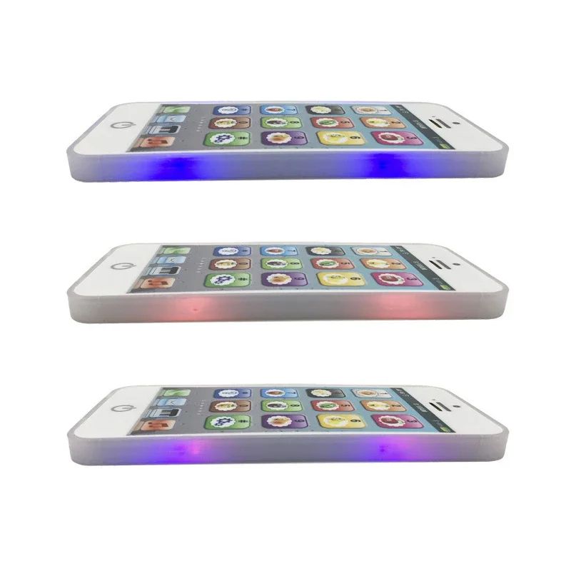 Baby Musical Phone Toy Light Sound English Learning Educational Phone Toy For Toddlers 4