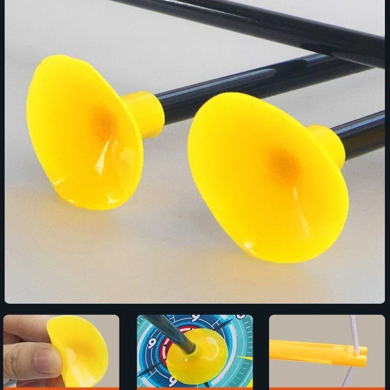 Kids Bow And Arrow Set With Suction Cup Arrows Target Safe Outdoor Archery Toy Set For Ages 412 4