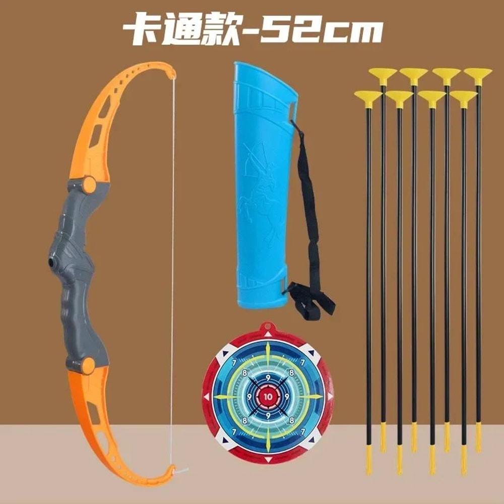 Kids Bow And Arrow Set With Suction Cup Arrows Target Safe Outdoor Archery Toy Set For Ages 412 7