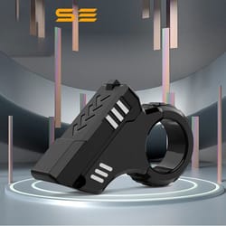 3d printed rotary finger slider fidget toy - textured ratchet stress relief desk fidget