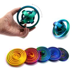 3d printed gravity rotation spinner fingertip gyroscope - quiet anxiety relief toy