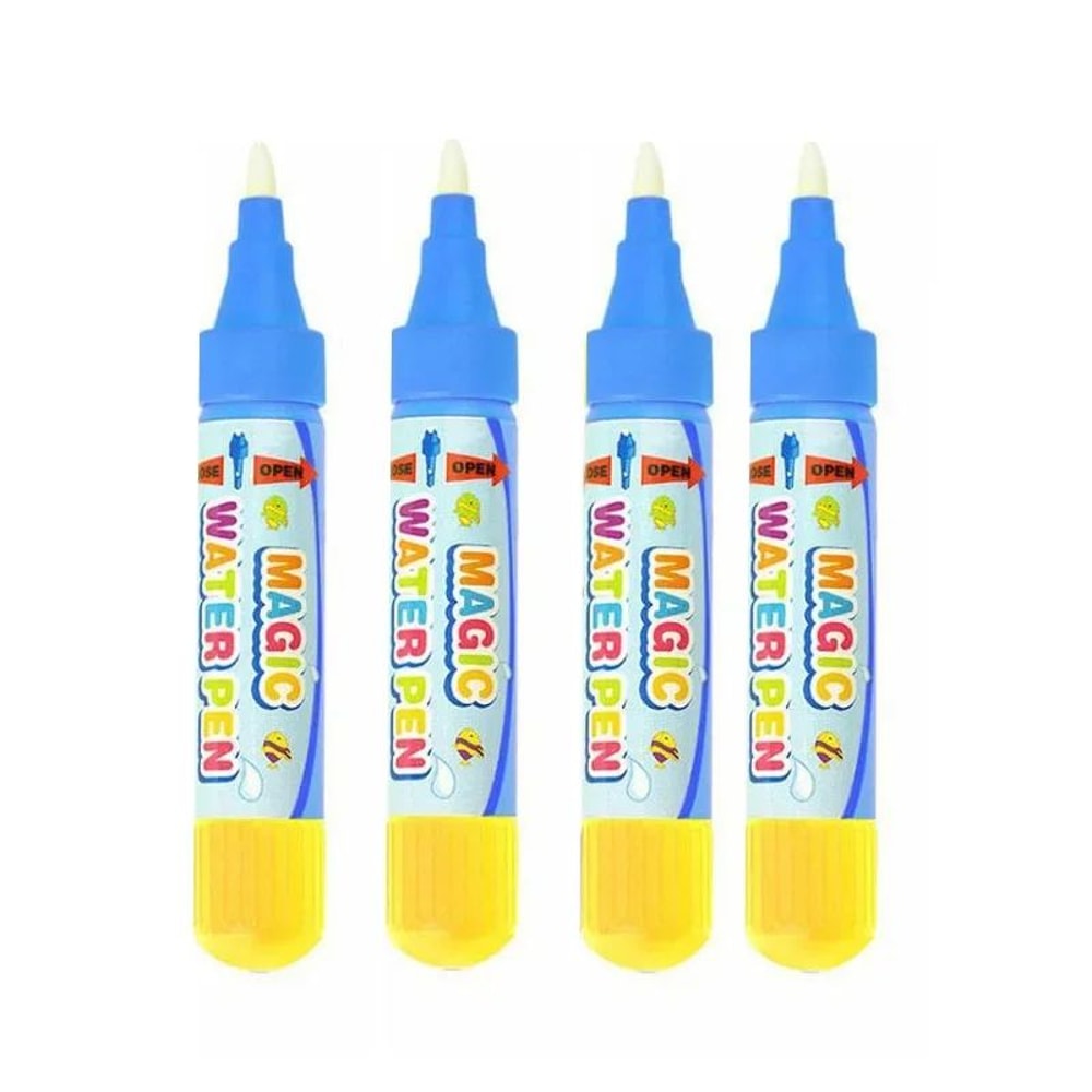 Magic Water Doodle Pen Set For Kids Water Doodle Pen Refills For Water Drawing Mat MessFree Paint 6