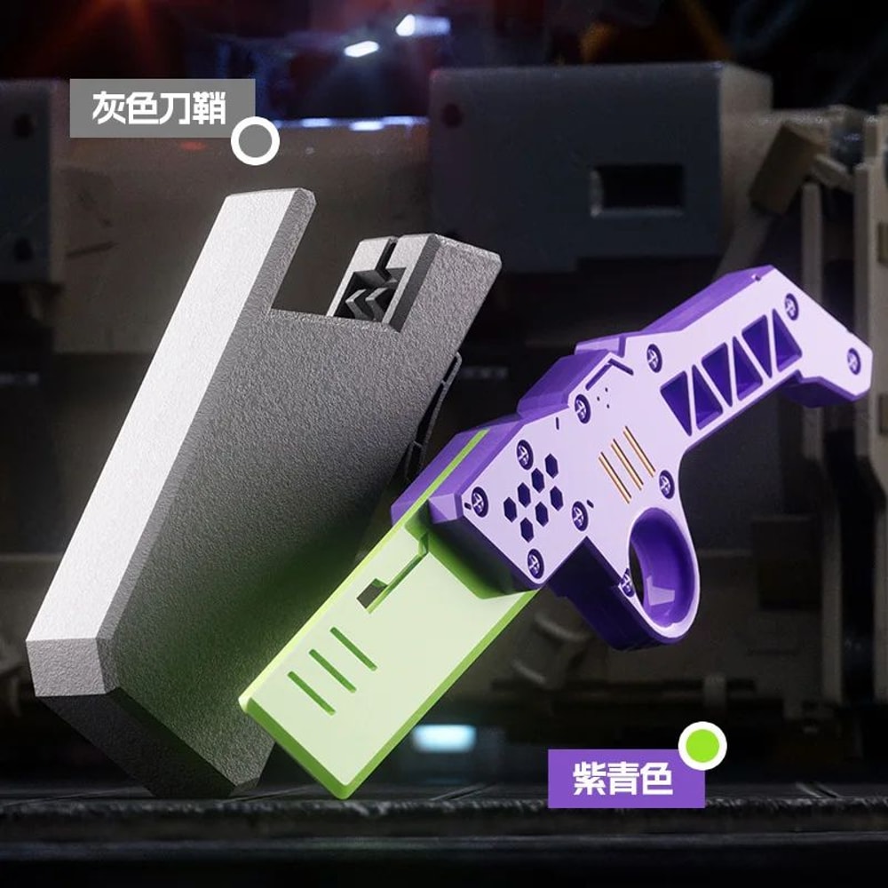 OneClick 3D Printed Blade Fidget Toy Knife Prop Toy Collectible Desk Ornament 7