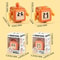 Robot Fidget Cube Stress Relief Toy Sensory Handheld Fidget Block For Kids Adults 5