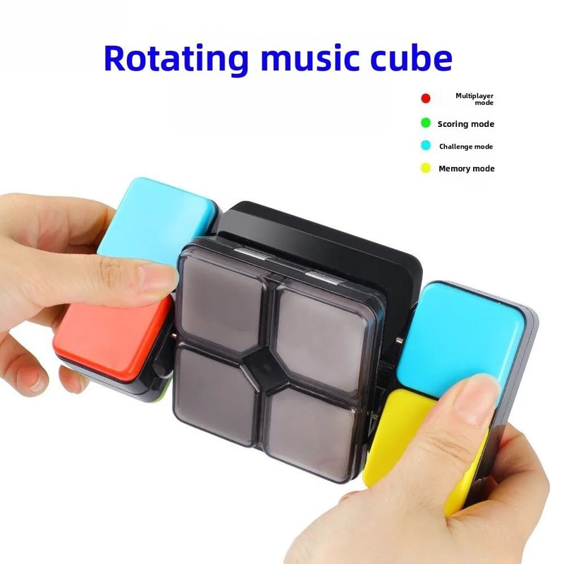 FlipSlide Smart Handheld Puzzle Game Electronic Handheld Game And Light Up Fidget Toy With 4 Modes 2