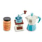 Kids Pretend Play Coffee Set With Cups Treats Afternoon Tea Playset For Play Kitchen Fun 9