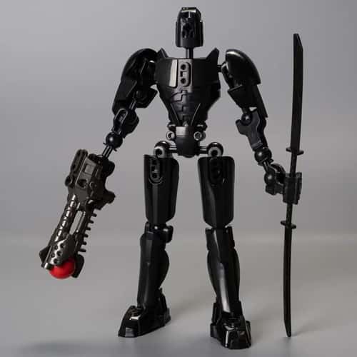 Dummy 13 Building Block Warrior – Multi-Jointed Poseable 3D Printed Mannequin Action Figure