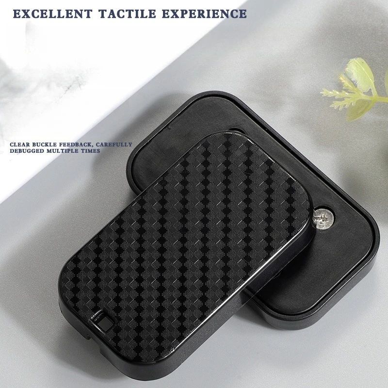 InfinitePosition EDC Card Push Fidget Gyroscope Metal Stress Relief Spinner For Focus Calm 3