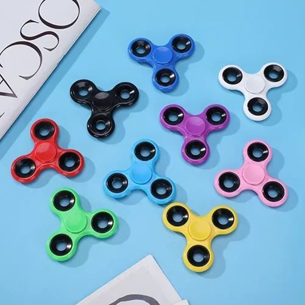 ABS TriSpinner Fidget Spinner SmoothSpin EDC Spinner For Calm Focus Everyday Stress Relief 5