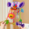 Plush Animal Baby Rattle Toy For Stroller Crib Soft Hanging Bell Newborn Sensory Toy 1