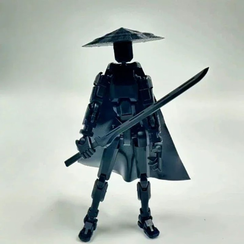 Titan 13 Poseable 3D Printed Action Figure Articulated Robot Mannequin Toy For Creative Play Disp 11