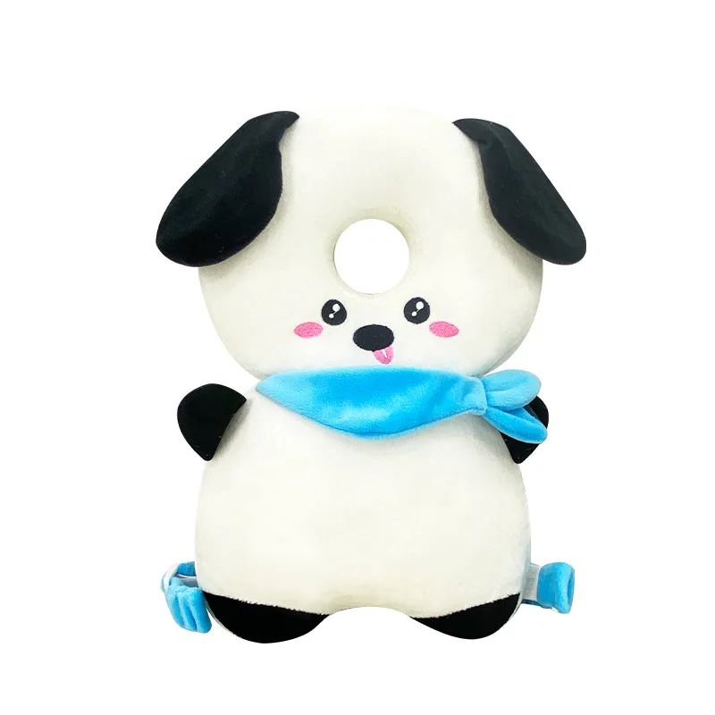 Soft Cartoon Baby Head Protector Backpack AntiFall Toddler Head Protection Pillow With Adjustable 7
