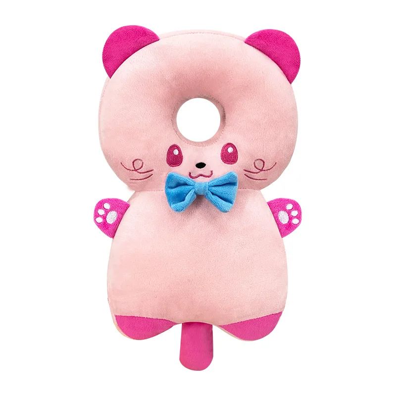 Soft Cartoon Baby Head Protector Backpack AntiFall Toddler Head Protection Pillow With Adjustable 11