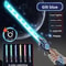 DoubleHead Telescopic LED Laser Sword Rotating 2in1 Light Saber Toy For Kids Adults 2