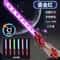 DoubleHead Telescopic LED Laser Sword Rotating 2in1 Light Saber Toy For Kids Adults 6