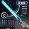DoubleHead Telescopic LED Laser Sword Rotating 2in1 Light Saber Toy For Kids Adults 8