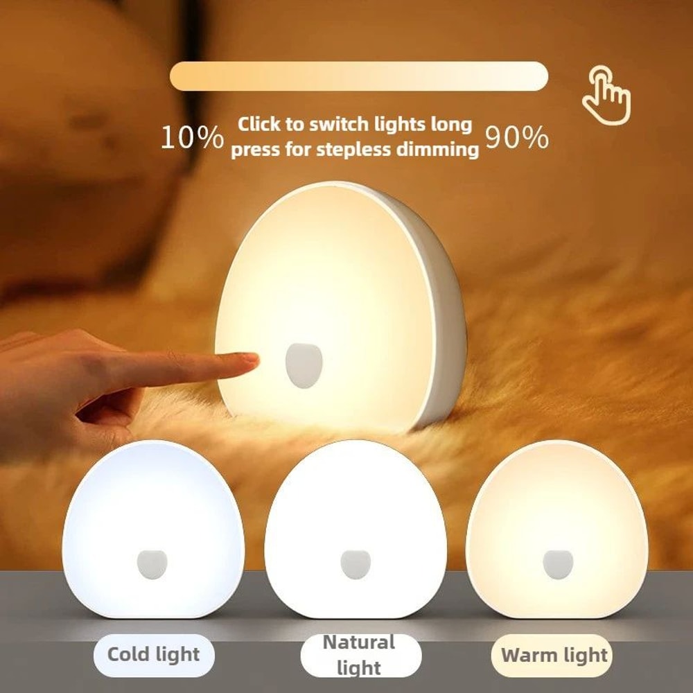 Rechargeable White Noise Machine With RGB Touch Night Light Sleep Sound Baby Sleep Aid Lamp 2