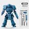 3D Printed MultiJointed Warrior Action Figure DIY Model Kit With Weapons Poseable Robot Desk Toy 9