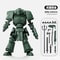 3D Printed MultiJointed Warrior Action Figure DIY Model Kit With Weapons Poseable Robot Desk Toy 10