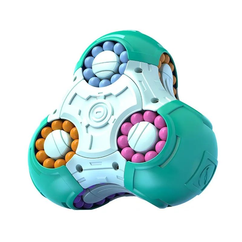 9Sided Finger Gyro Fidget Toy Disk AntiStress Sensory Spinner For Focus Calm 9