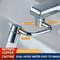 1080 Swivel Faucet Extender With Dual Spray Modes Splashproof Rotatable Faucet Aerator Extension F 0