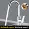 Stainless Steel Hot Cold Kitchen Faucet With SplashProof Sprayer Single Handle Sink Mixer 0