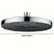 LargeFlow 10 Inch Rainfall Shower Head High Pressure WaterSaving Top Sprayer 7