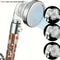 3Mode High Pressure Shower Head With Filtered Shower Head Beads OneTouch Stop WaterSaving Handhel 7