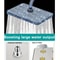 10Inch Rainfall High Pressure Shower Head Universal AntiClog Overhead Spa Spray 4