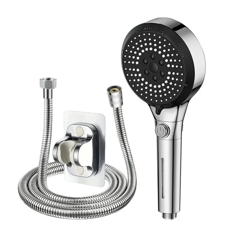 6Mode High Pressure Filtered Handheld Shower Head Set With Dechlorination 15