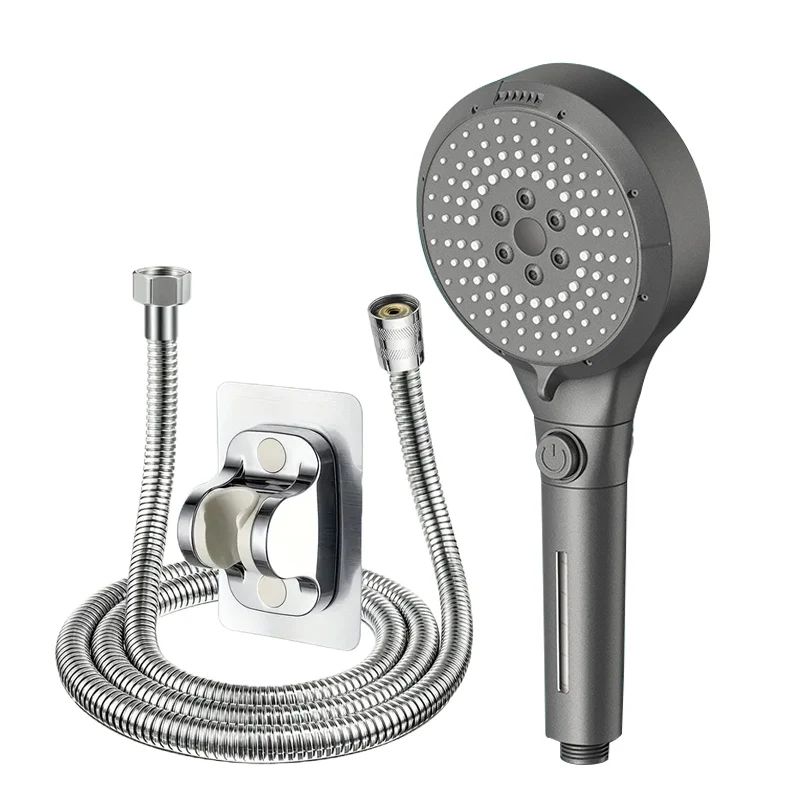 6Mode High Pressure Filtered Handheld Shower Head Set With Dechlorination 16